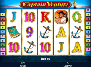 Игровой слот Captain Venture